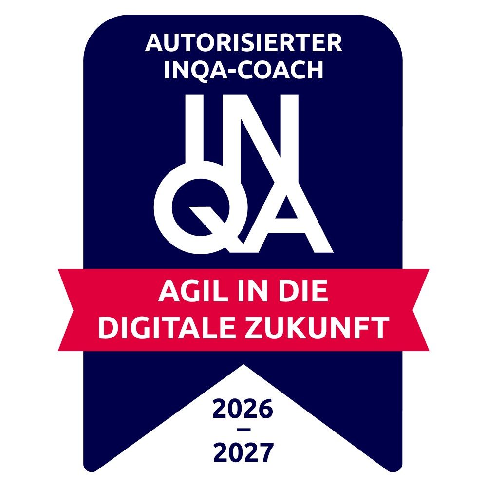 Logo autorisierter INQA-Coach